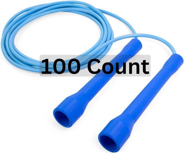 100ct Case Pack of PVC Licorice Jump Rope for Kids - Choose 7ft, 8ft, or 9ft Durable, Indoor/Outdoor Kids Jump Ropes Bulk - Image 5